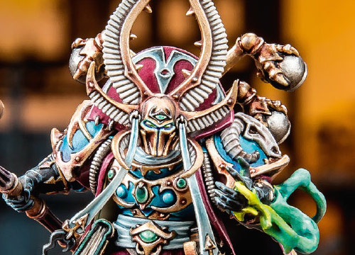 Ahriman Painted Miniature Model Warhammer 40k Thousand Sons, 40k 30k and  AOS Commissions Taken -  Hong Kong