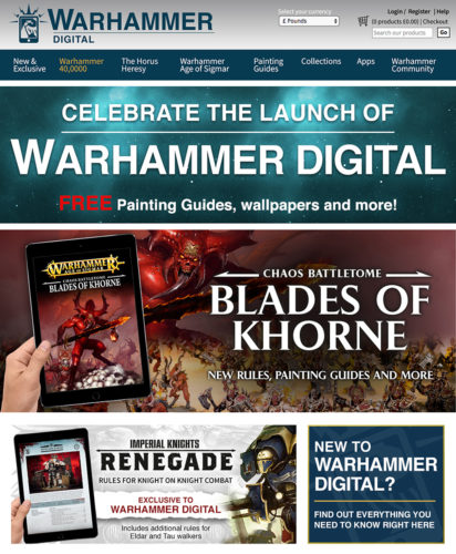 A New Home for Warhammer Digital - Warhammer Community