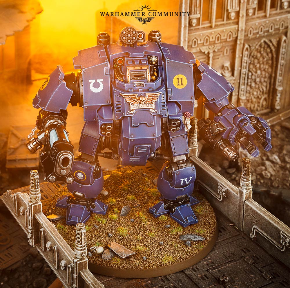 Redemptor Dreadnought Space Marine Custom Painted Miniature, All Warhammer  40k and Age of Sigmar Custom Orders Available 