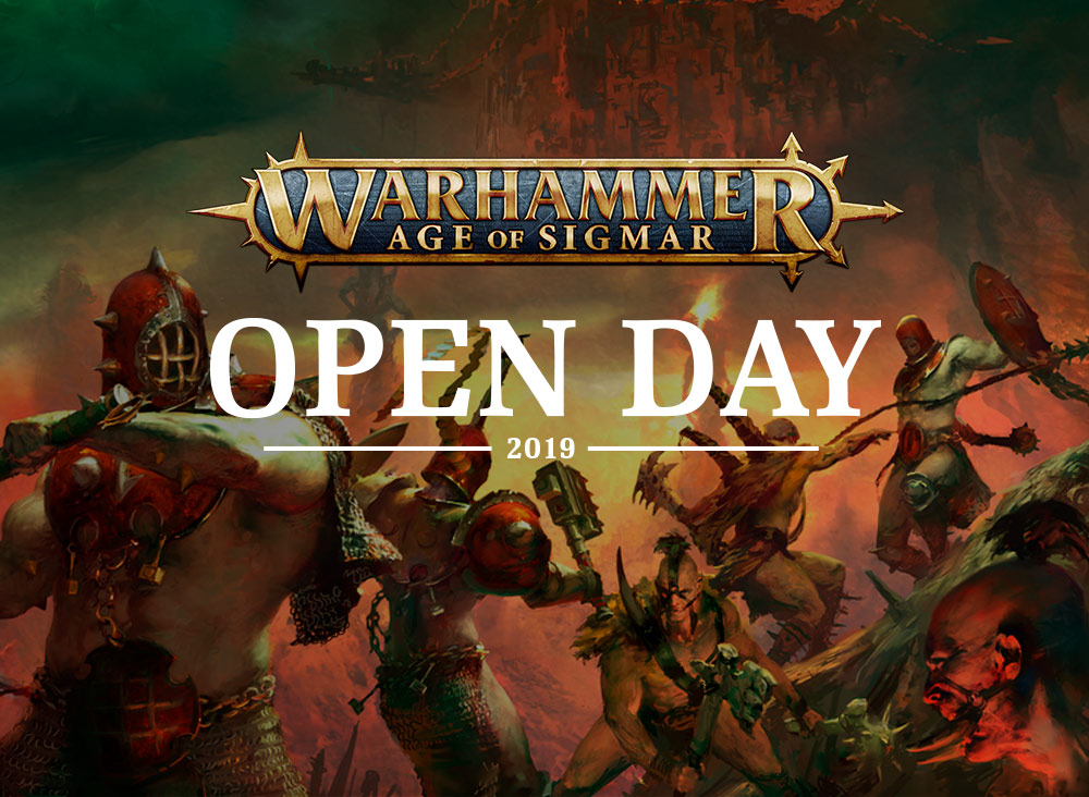 The Warhammer Age of Sigmar Open Day Tickets Now Available