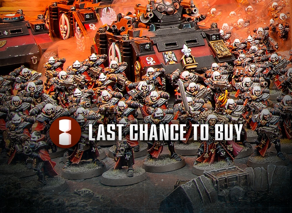 Sisters of Battle Last Chance to Buy Warhammer Community