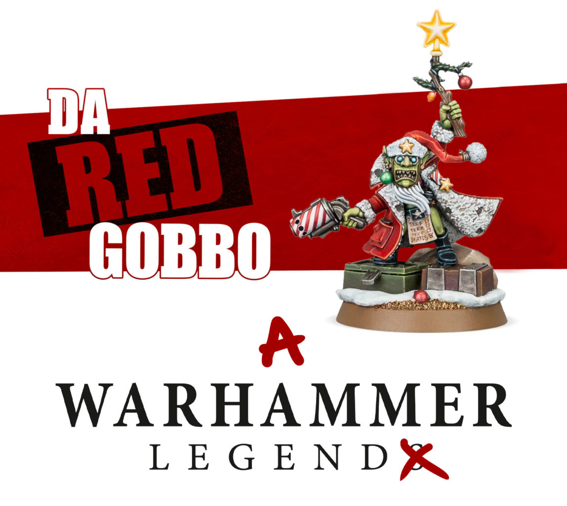 warhammer 40000 orks da red gobbo on bounca miniature