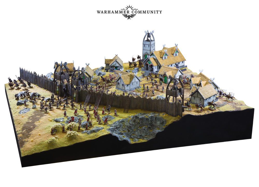 Scratch Built Warhammer Underworlds Terrain (Painting Showcase)