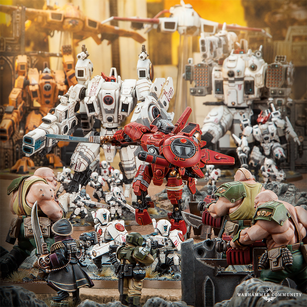 Tau Empire: Commander - Warhammer » Warhammer 40K - Untapped Games