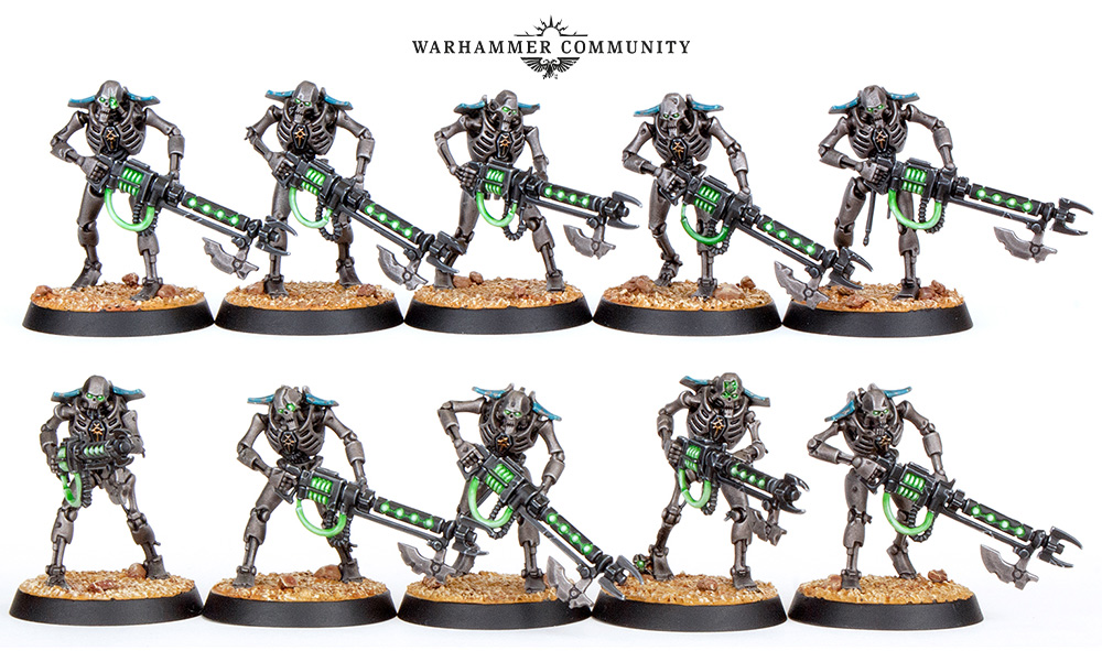 Necrons Painted by Experts - Warhammer