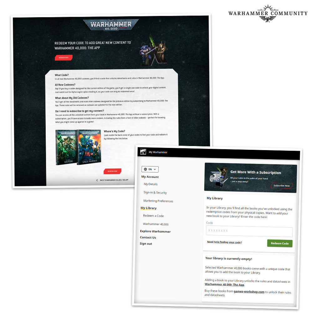 Codes In Your Codexes Warhammer Community