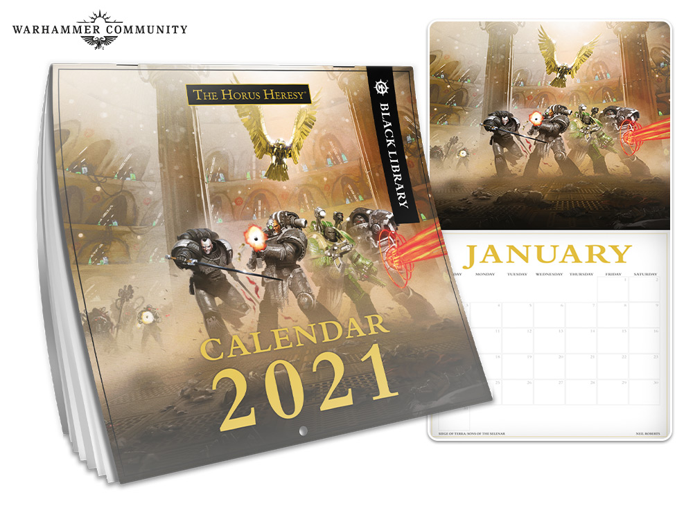 Warhammer 2021 Calendar