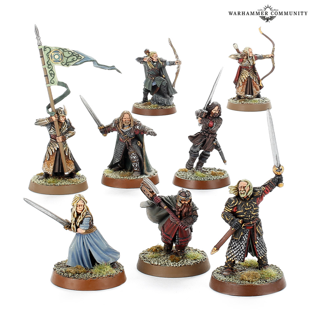 Games Workshop MIDDLE-EARTH Aragorn Foot & Mounted #1 METAL LOTR - Au  Royaume Des Titans