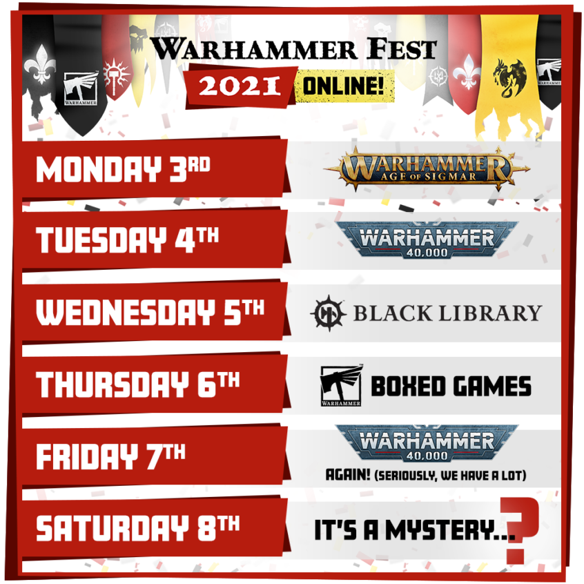 Warhammer Fest Online Is Next Week and It’s Going To Be Big Warhammer