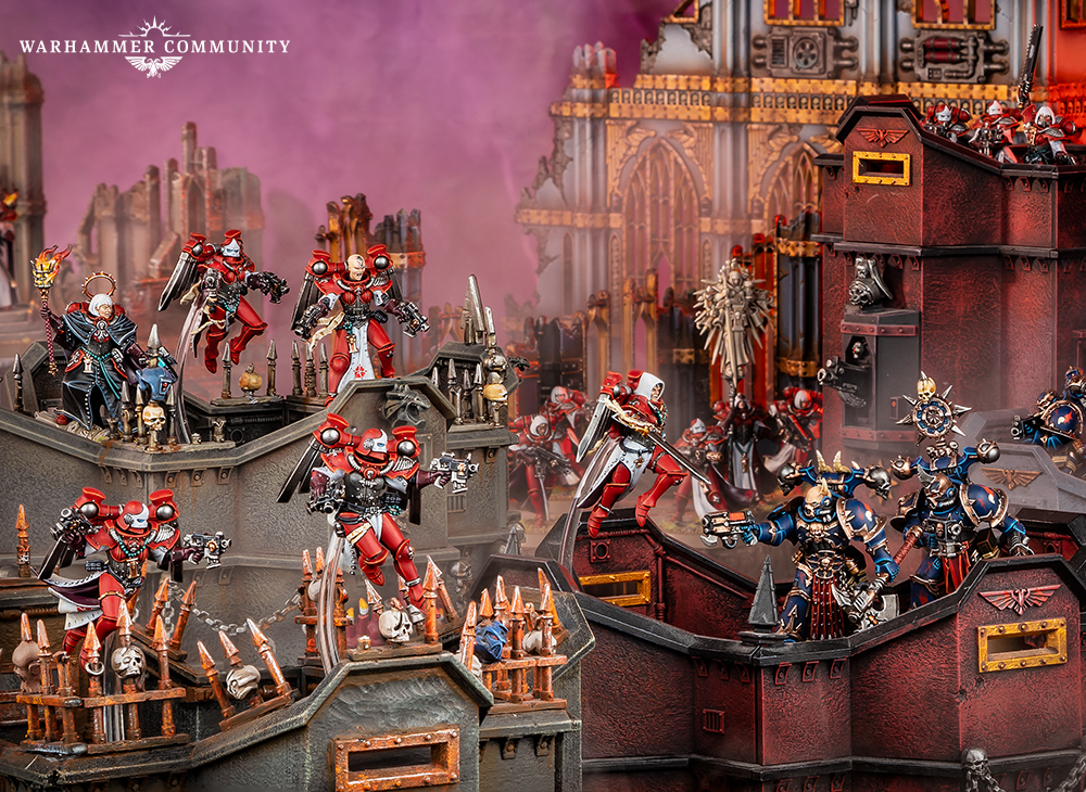 Check Out This Exquisite Adepta Sororitas Army - Warhammer Community
