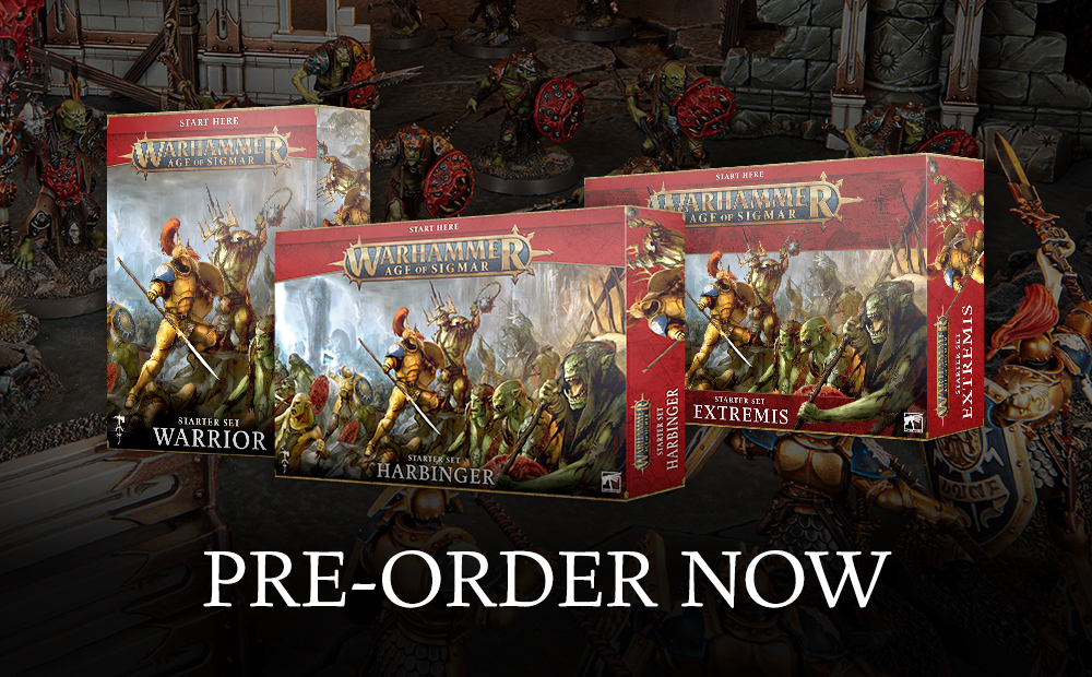 Age of Sigmar 3rd Edition to get three new starter sets after Dominion