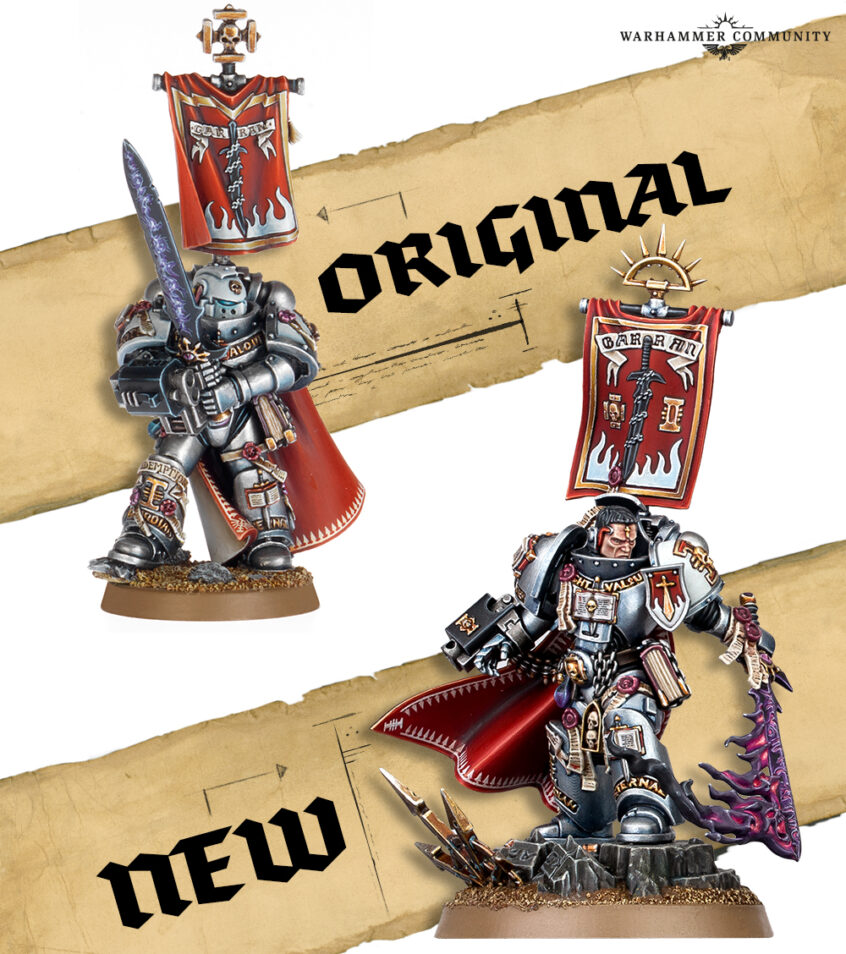 Grey Knight Castellan Crowe and his Haunted Sword Return With an