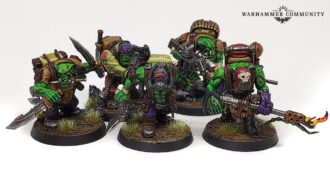 Hobbyists Dig Into the Death Korps and Ork Kommandos From Kill Team ...