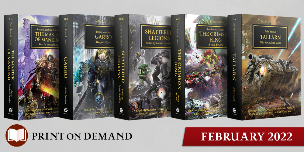 upcoming warhammer books