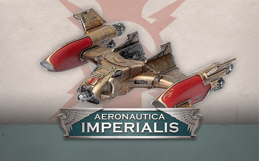 The Adeptus Custodes Join the Aeronautica Imperialis Air War in a