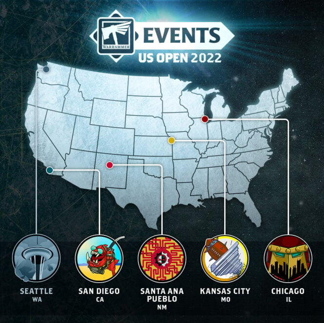 Warhammer on the Road Tickets on Sale Soon for the Next US Open