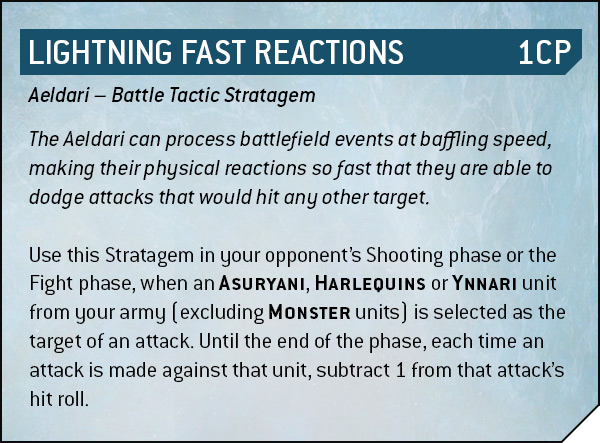 Lightning Fast Reactions