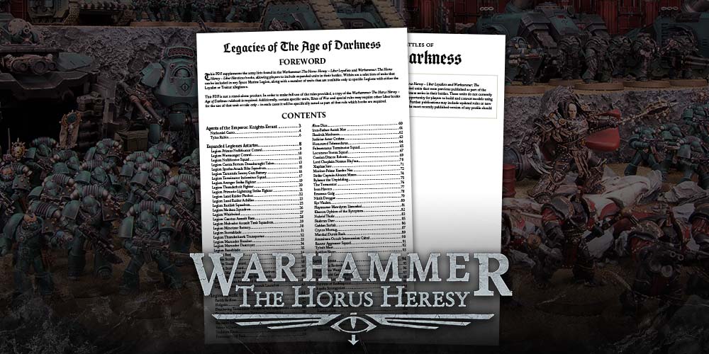 Horus Heresy Age of Darkness : r/WarhammerInstructions