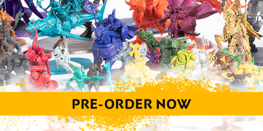 Saturday Pre-Orders – An Explosion of New Paints and Made to Order  Mutations - Warhammer Community
