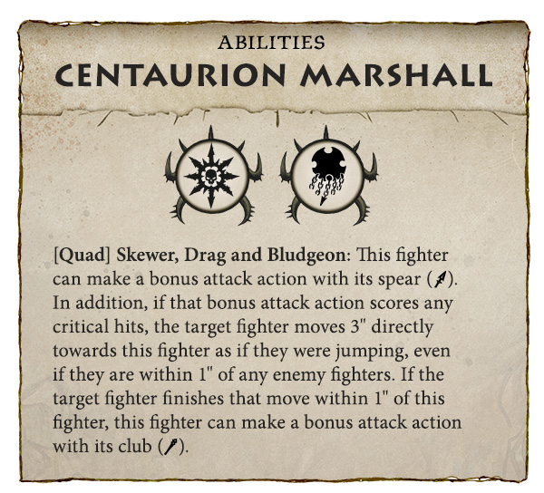Warhammer - WarCry - Centaurion Marshal