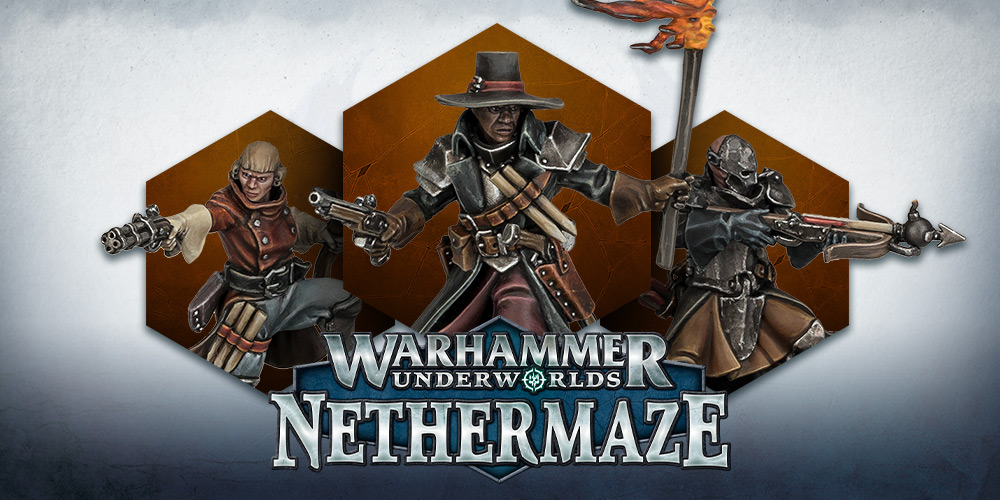 Warhammer Underworlds Nethermaze Hexbane's Hunters