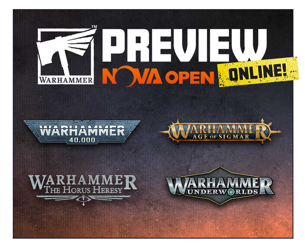 NOVA Open 2022 Les révélations Warhammer semaine prochaine