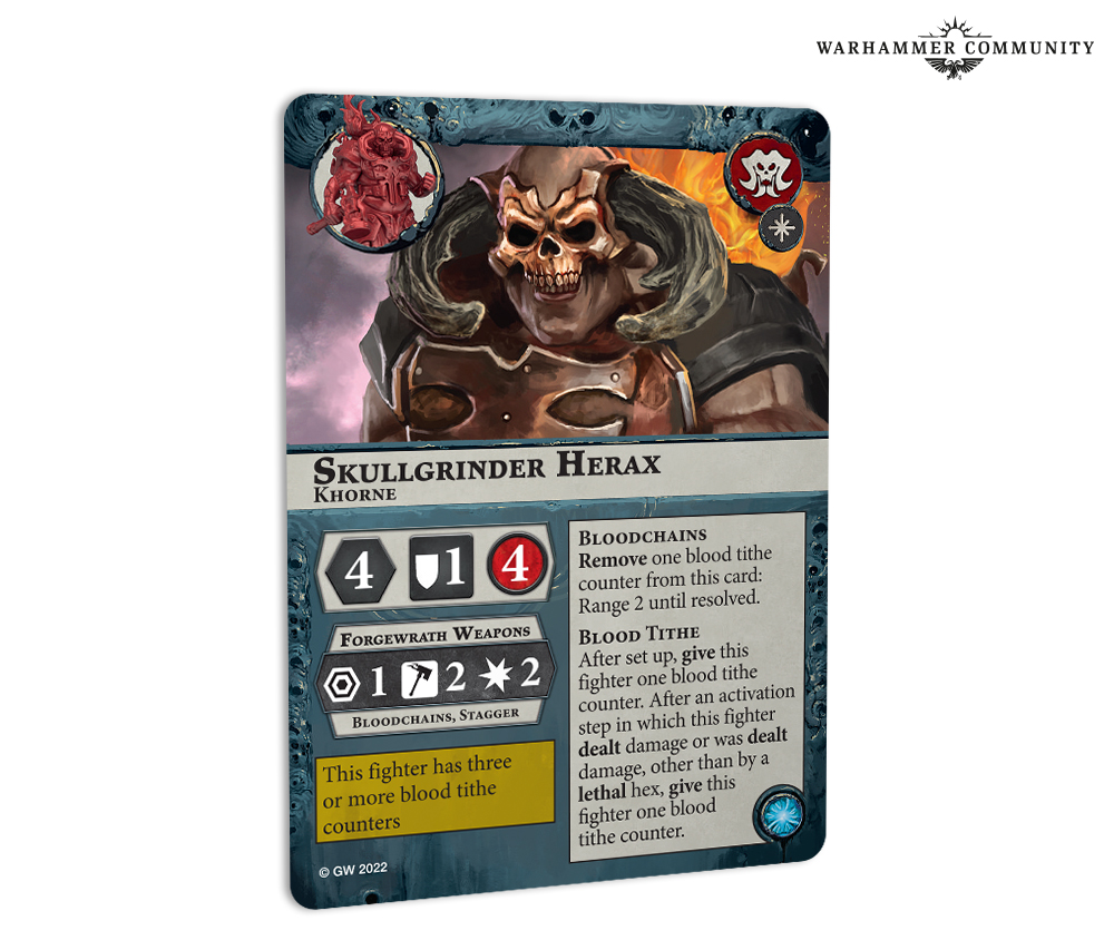 Skullgrinder Herax Card
