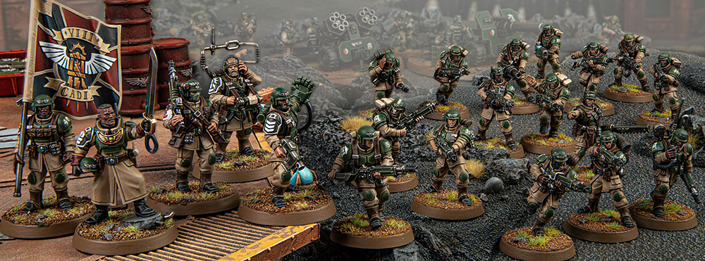 Warhammer 40K Cadia Stands: Astra Militarum Army Set