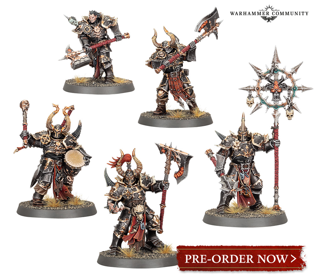 Saturday Pre-orders – The Slaves to Darkness Arrive and Horus 