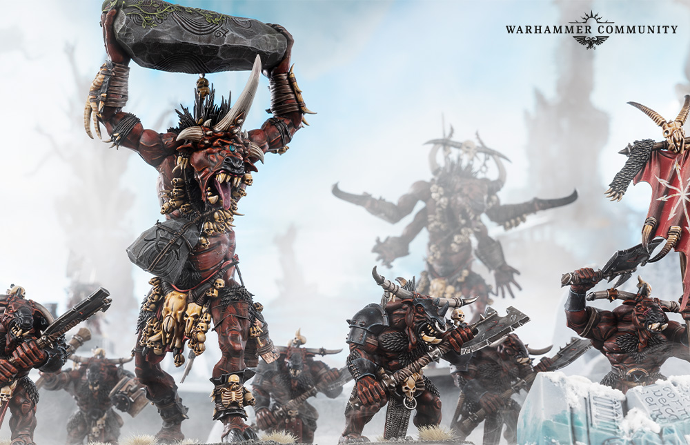 Beasts of Chaos Flatten Foes with Full Forces of Cygors, Ghorgons