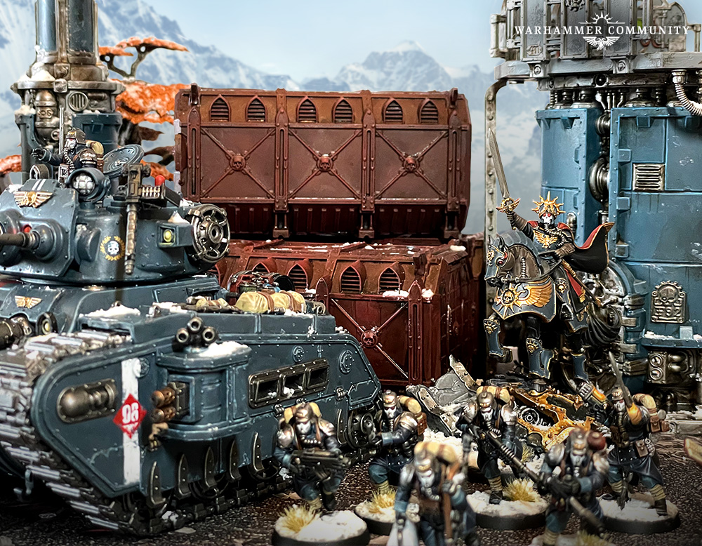 Death Korps of Krieg Kill Team: Kasrkin painted Warhammer 40k Astra  Militarum 2