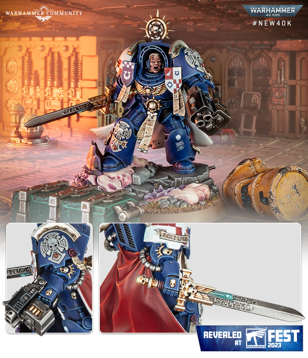 Just finished the Leviathan Lieutenant : r/Warhammer40k