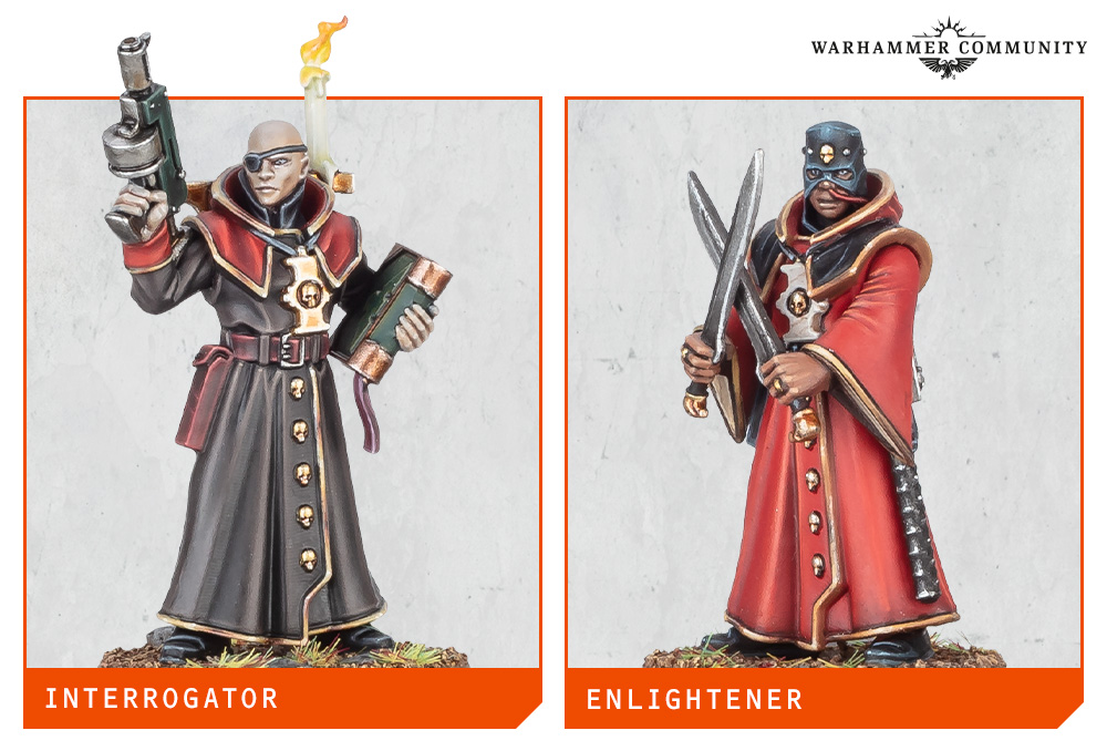 Inquisitorial Agents Sprues Revealed – Meet One Of The Most