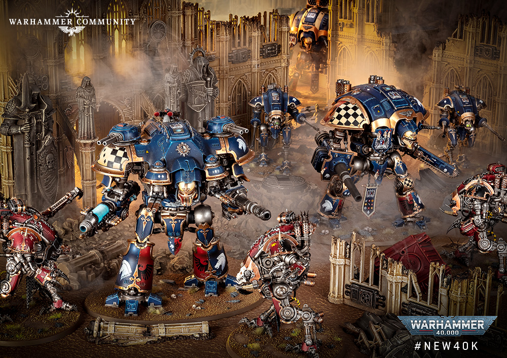 Огляд фракції Imperial Knights в 10-й редакції Warhammer 40000 | Rogue ...