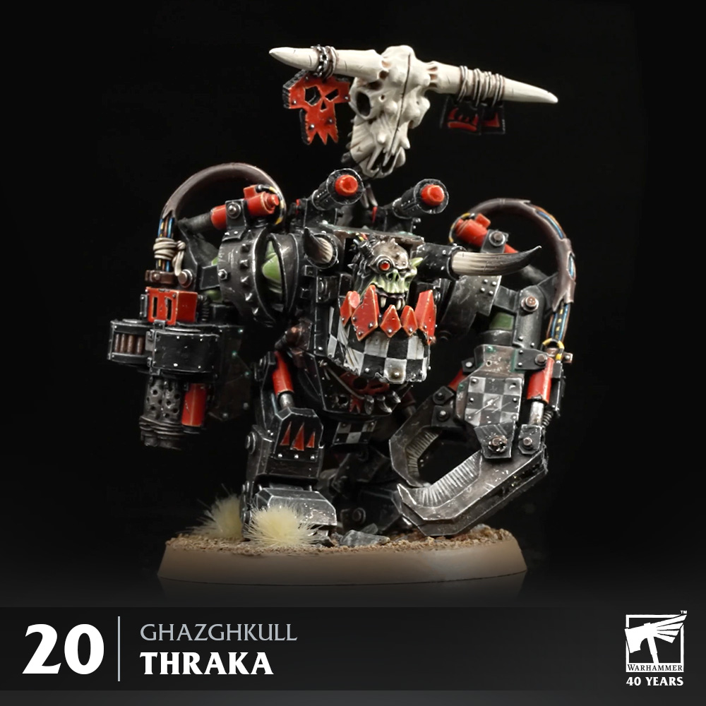 40 Years of Warhammer – Ghazghkull Thraka Krumps All Kompetition 