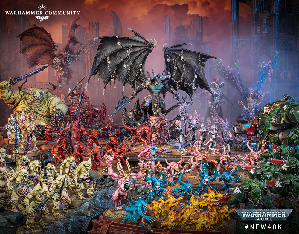 Warhammer 40,000 Faction Focus Chaos Daemons Warhammer Community