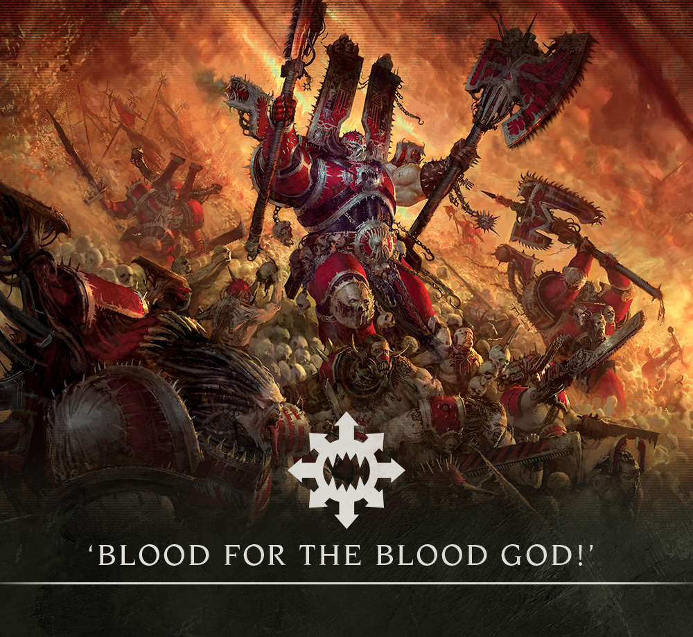 Blood for the Blood God! : r/Warhammer