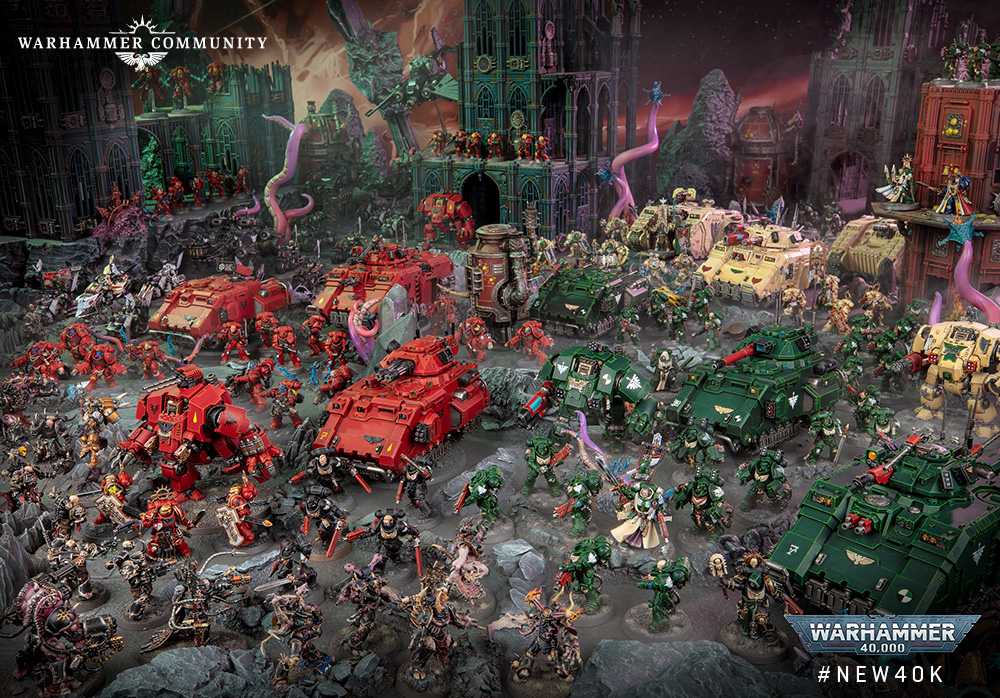 The Blood Angels will star in an official Warhammer 40,000 animated series  next year