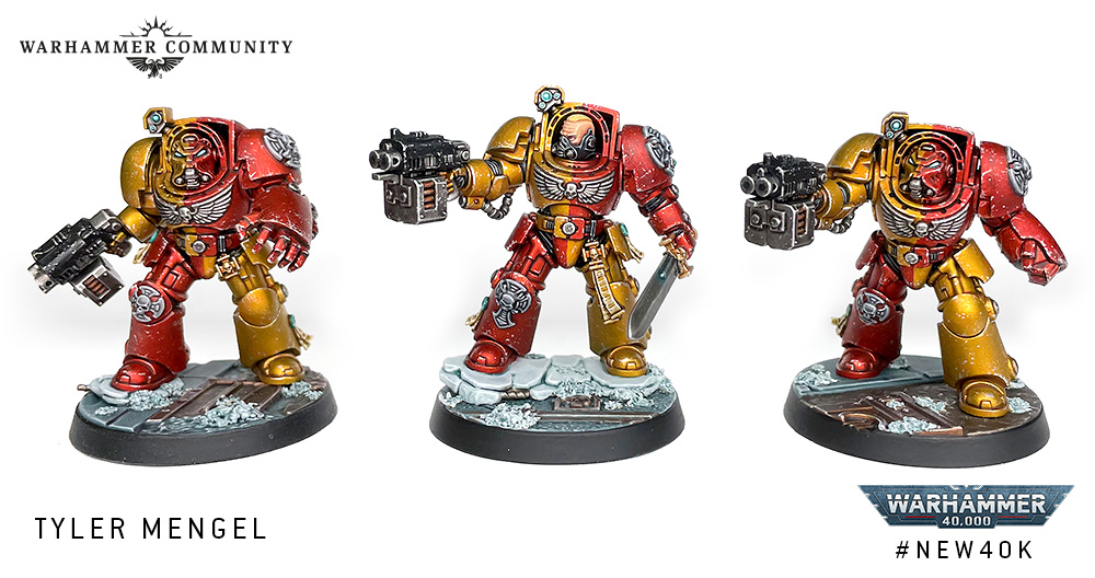 Space Marines Leviathan Box Set Warhammer 40k COMMISSION PAINTED Blood  Angels