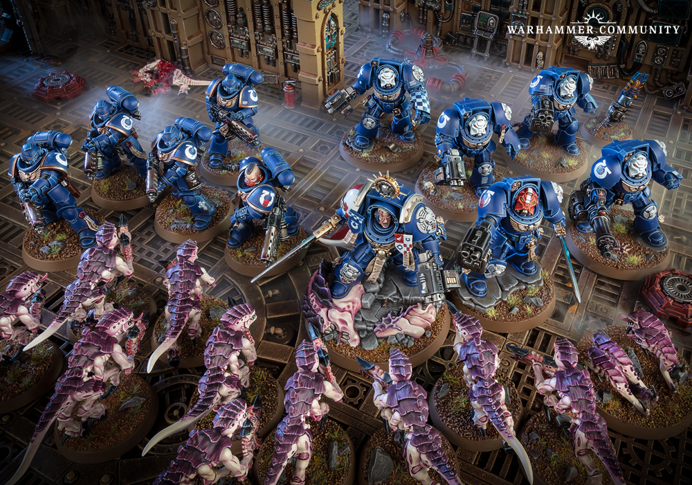 Win a year's worth of new Space Marines and Tyranids