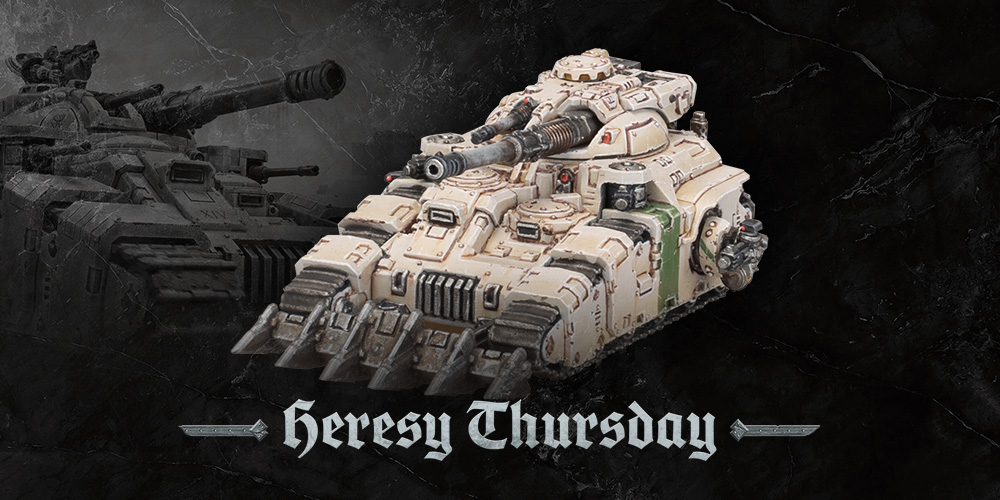 Heresy Thursday – Teasing a Trio of Tiny Tanks - Warhammer Community