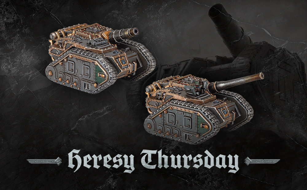 Heresy Thursday – Shatter the Earth with Powerful Artillery in 