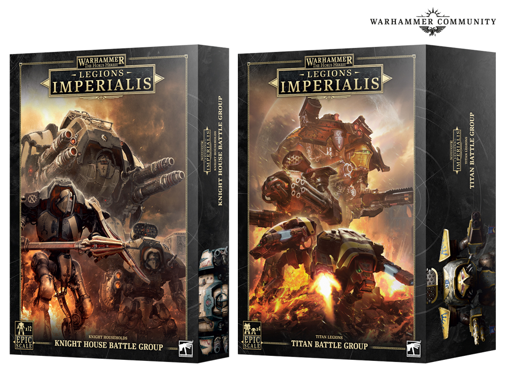 GW previews titan rules for Warhammer Legions Imperialis