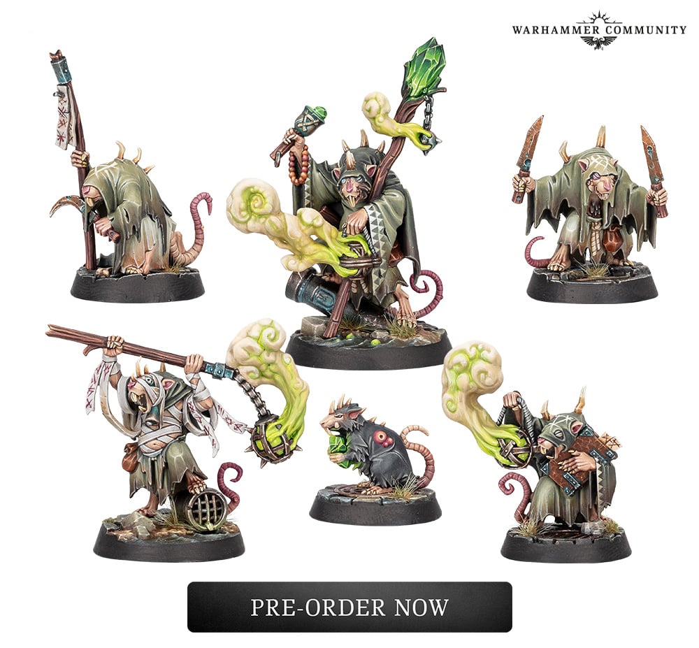 Saturday Pre-orders – A Towering Lancer and Noisome Skaven 