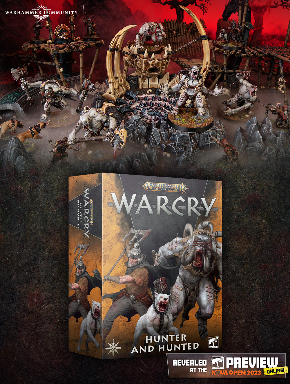 Games Workshop Warhammer Age of Sigmar: Warcry - Hunter and Hunted for sale  online