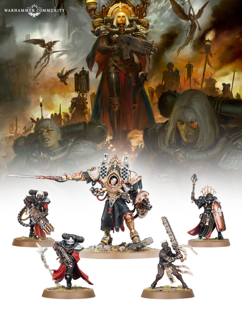 40 Years of Warhammer – All Praise the Return of the Adepta Sororitas ...