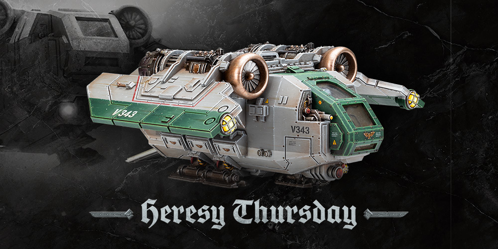 The Arvus Lighter Returns to Show the Horus Heresy that Frills Don