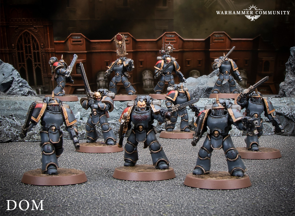 Behold New Horus Heresy Space Marines and Dreadnoughts Painted by