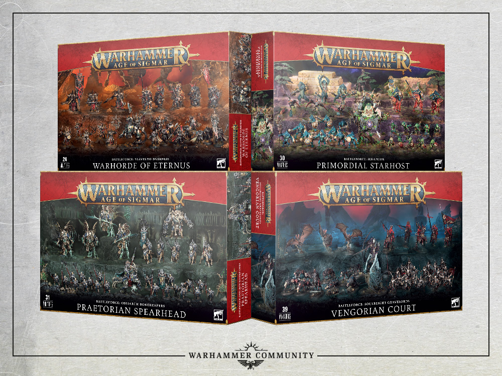 Warhammer Age of Sigmar Battleforces – Four Incredible Boxed Sets 