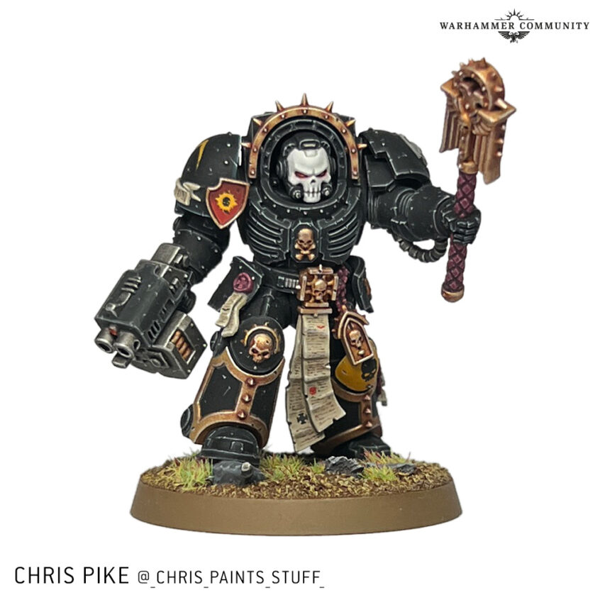 Company Champions and Terminator Chaplains Painted by the Community ...